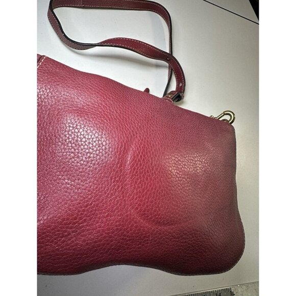 Marc Jacobs Red Pebbled Leather Crossbody - Picture 3 of 11